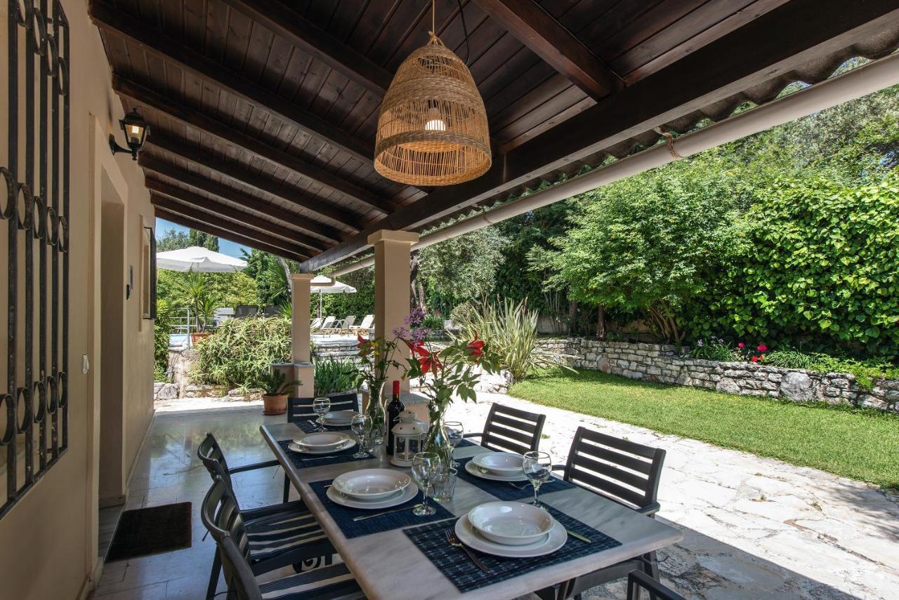 Villa Apleton Kassiopi Esterno foto
