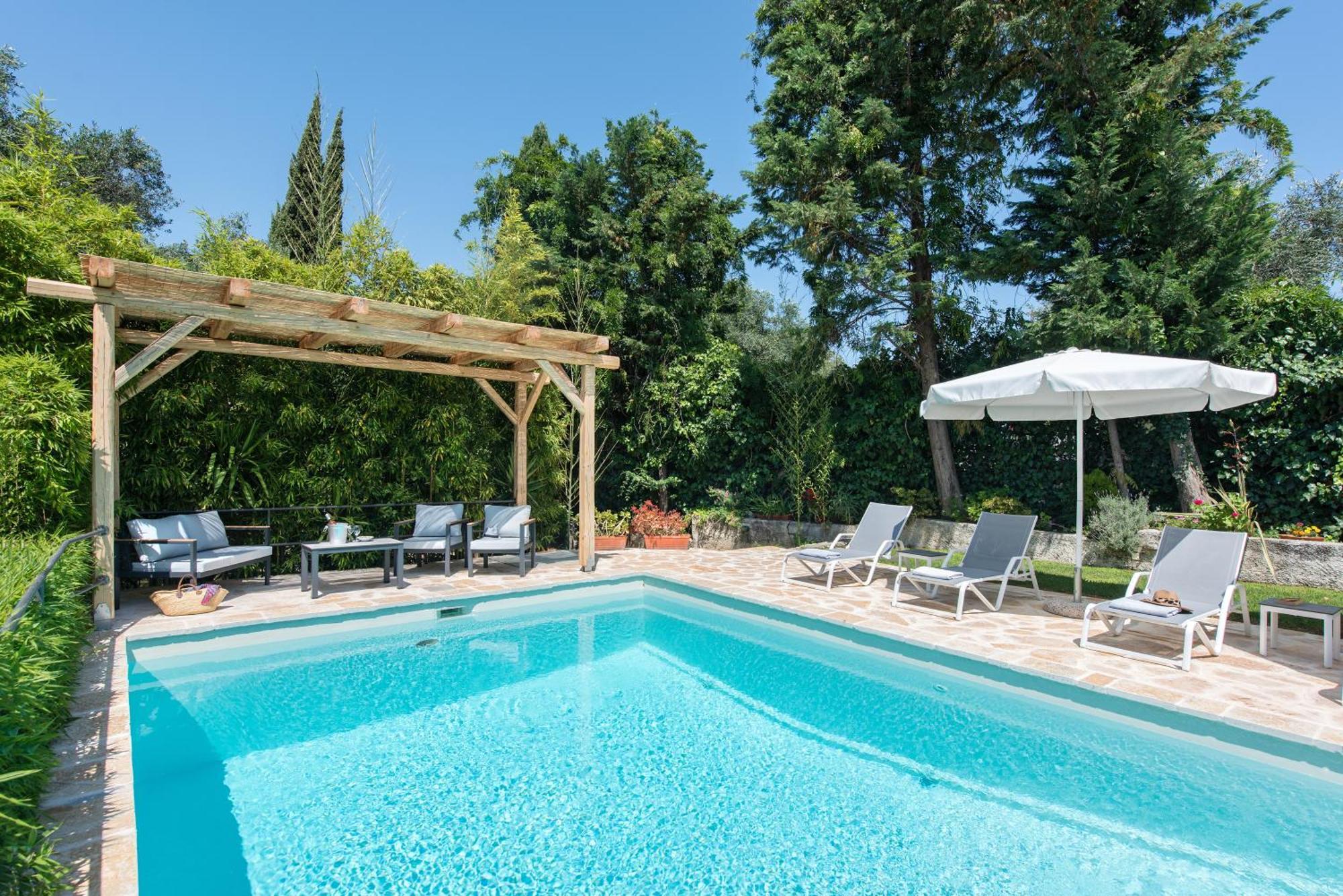Villa Apleton Kassiopi Esterno foto