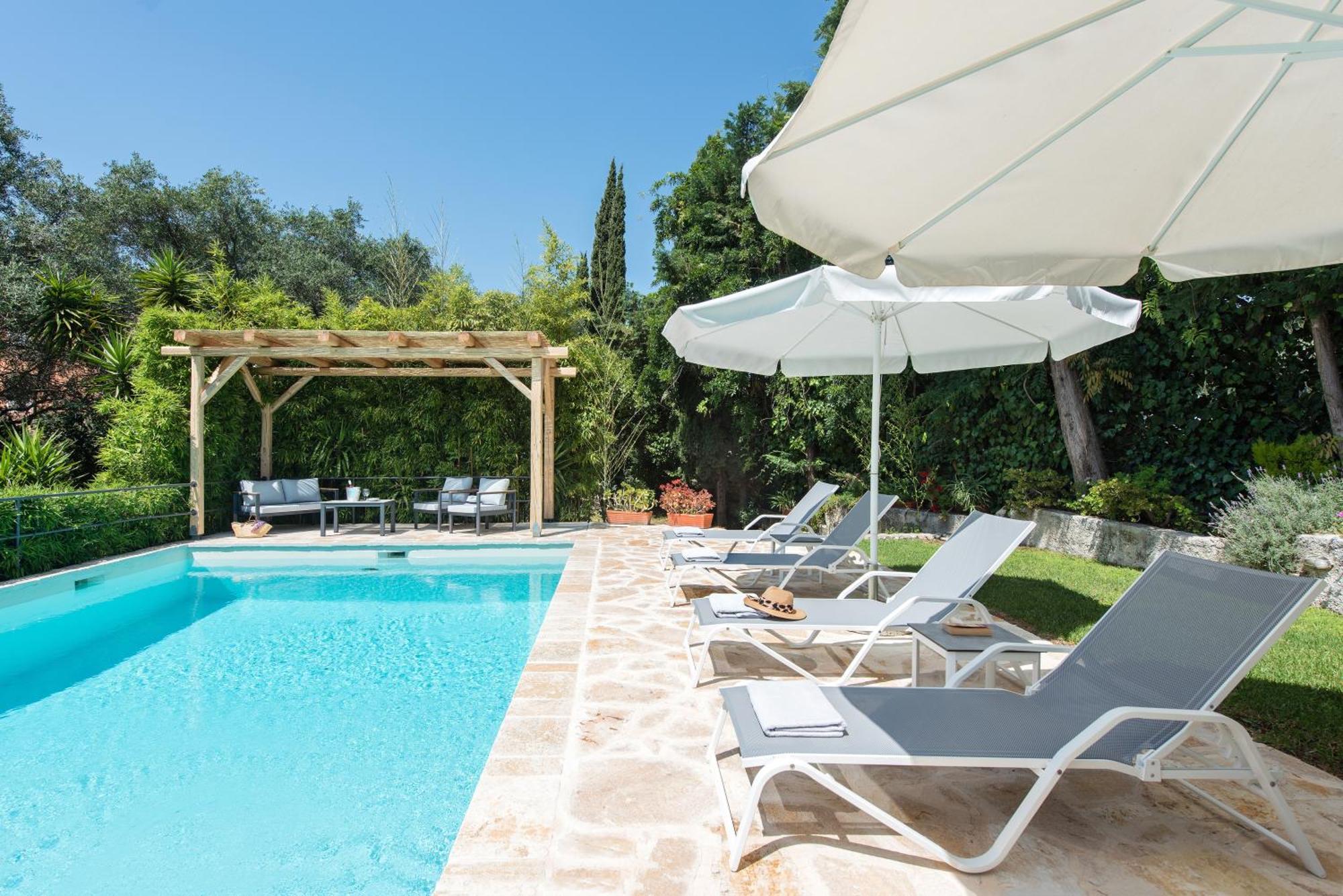 Villa Apleton Kassiopi Esterno foto