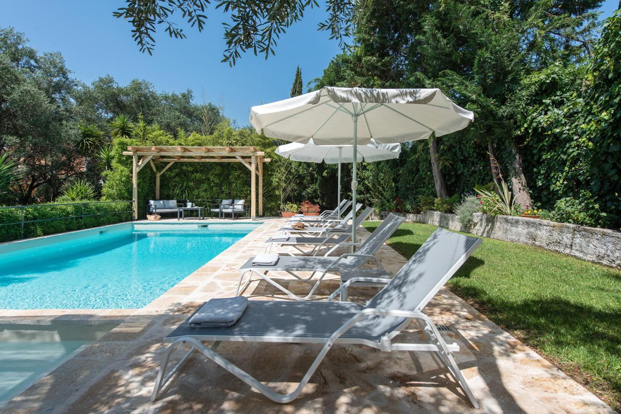 Villa Apleton Kassiopi Esterno foto